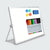 Tragbares magnetisches Whiteboard mit Ständer und Zubehör