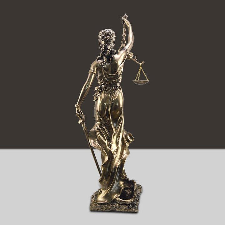 Göttin der Gerechtigkeit Statue Dekoration | Karnz