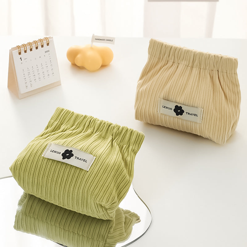 Kosmetiktasche aus Cord  | Karnz