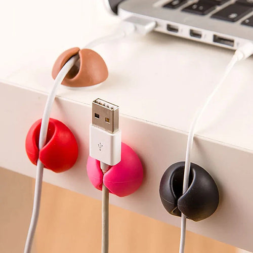 Drahtclips Halter Packung mit 5 Klebe Karnz