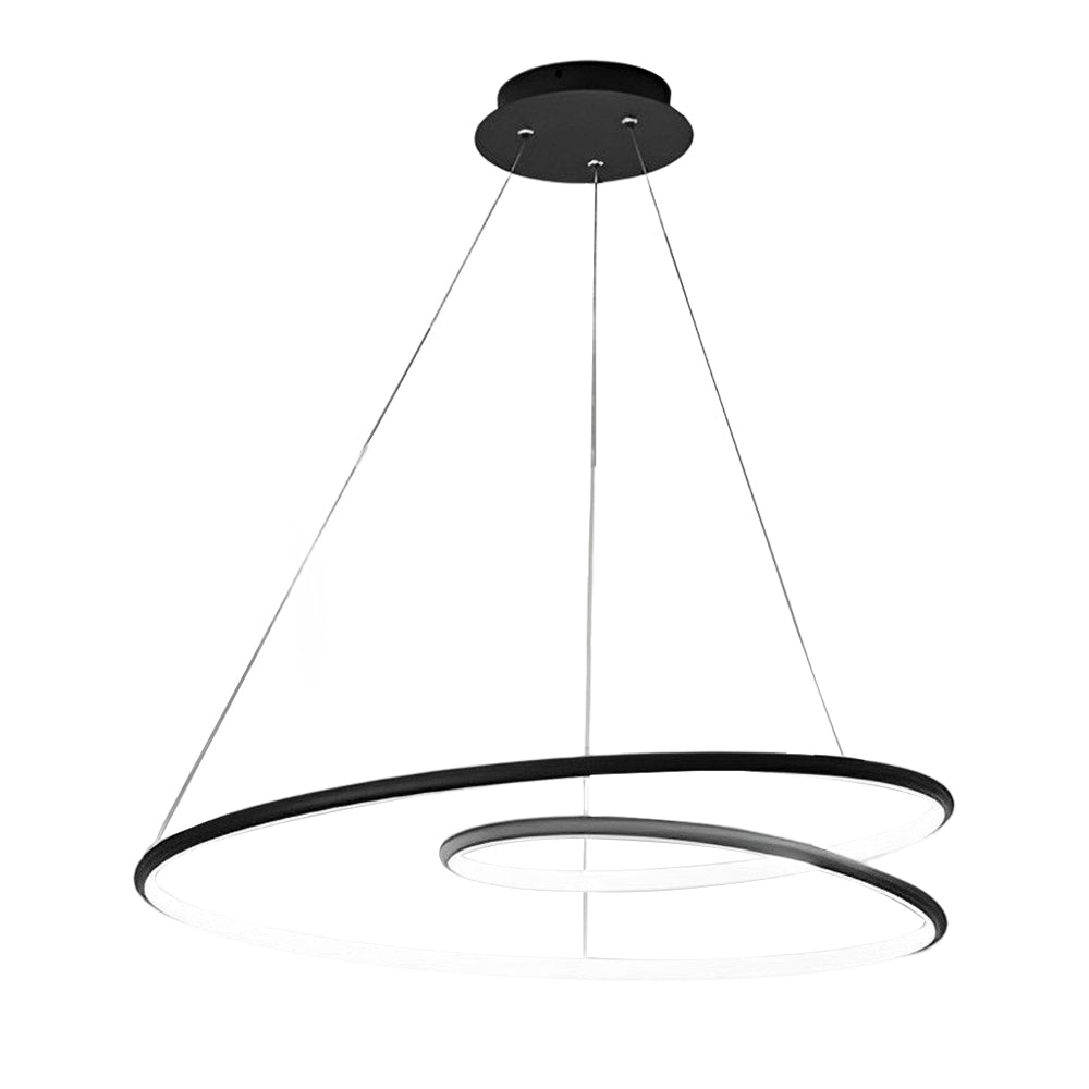 Moderne LED Dimmbar Pendelleuchte - Höhenverstellbare Deckenleuchte für Esszimmer & Wohnzimmer | Karnz
