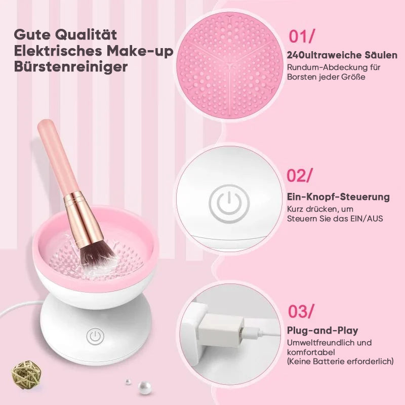 Elektrische Make-up-Pinsel-Reinigungsmaschine | Karnz