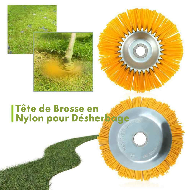 Nylon Unkrautbürste für Mäher | Karnz