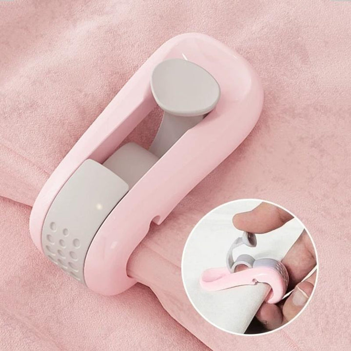 Bettdeckenhalter, Bettdeckenclip