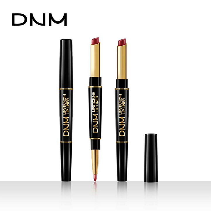 Karnz | 2-in-1 Dual-Lippenstift & Konturenstift | Matte Textur & Long-Lasting Finish | Hochpigmentiert & Wasserfest | 12 Farbvarianten für Präzisions-Makeup