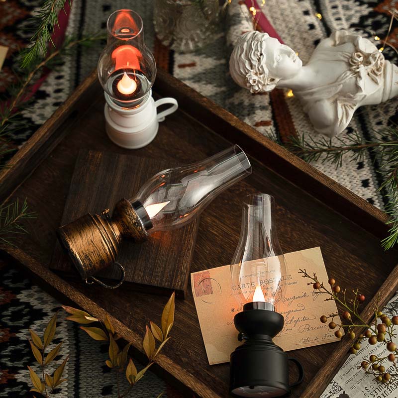 Elektrische LED Vintage Öllampe | Karnz
