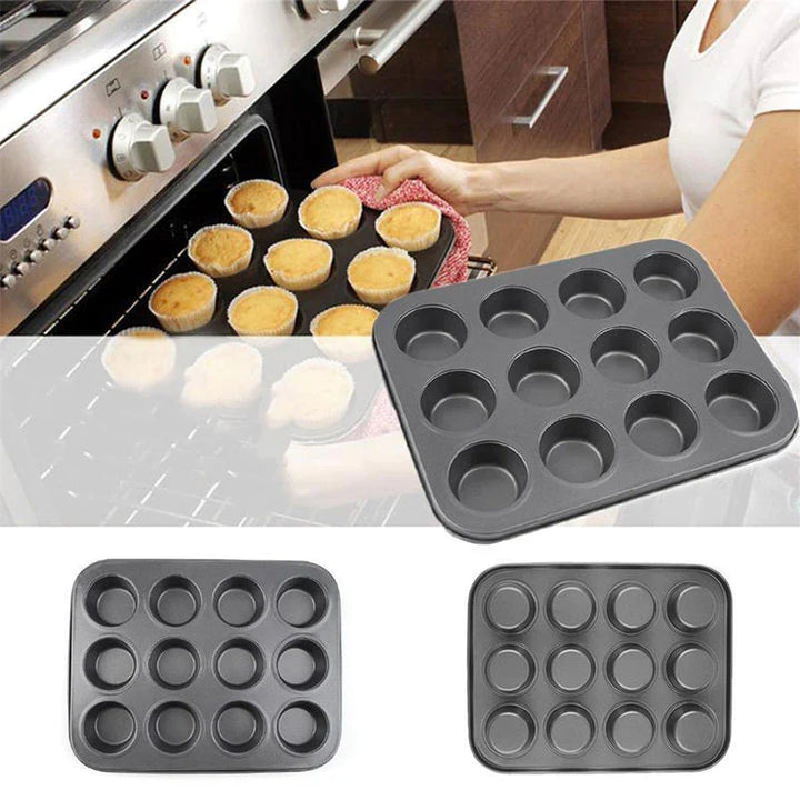 12 Formen Muffin- und Cupcake-Tablett Karnz