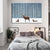 Zwei Rehe und ein Hirsch im Winter - Leinwandbild