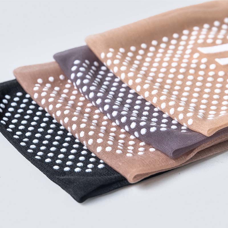 Frühling Sommer Unsichtbare Rutschfeste Kristall Seiden Socken | Karnz