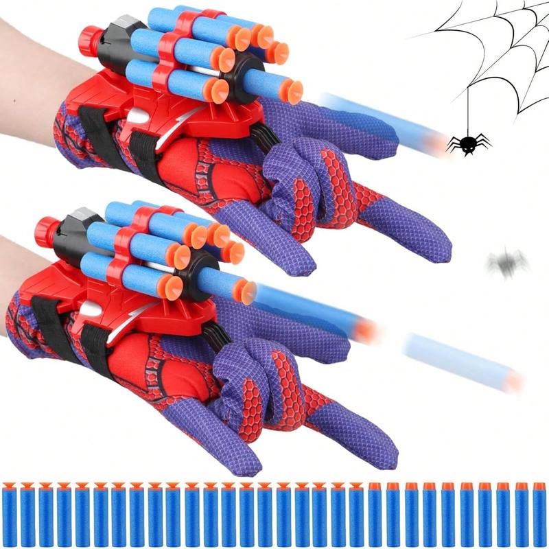 Netzwerfer-Spielzeug mit Spinnenhandschuhwerfer