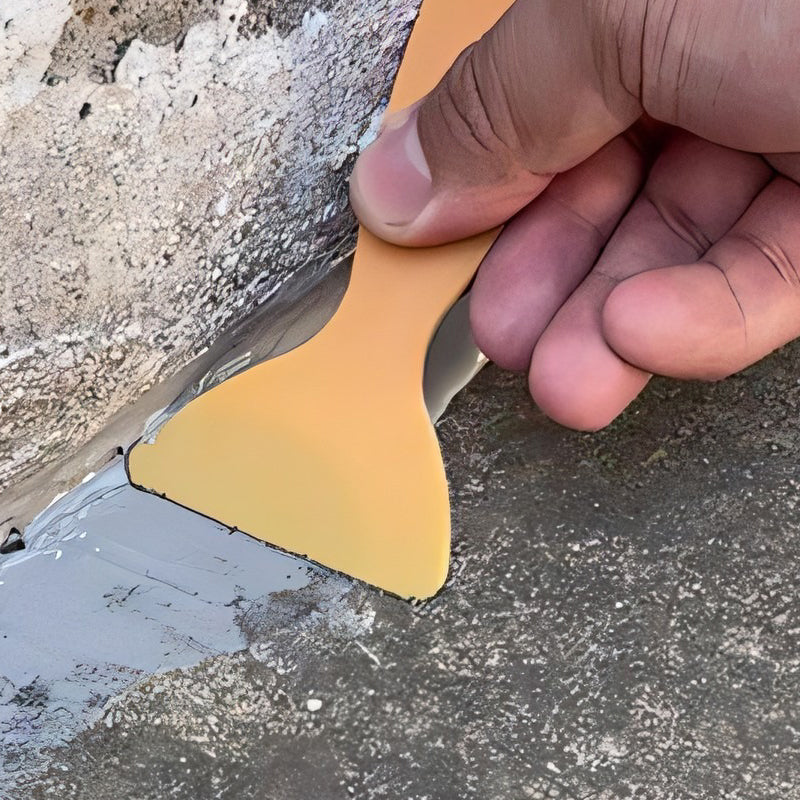 Mörtelkleber zur Reparatur von Dach- und Bodenrissen