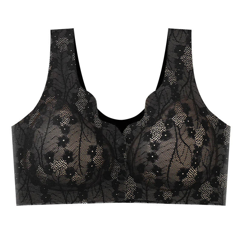 Bequemer und praktischer BH mit Vorderknopfverschluss