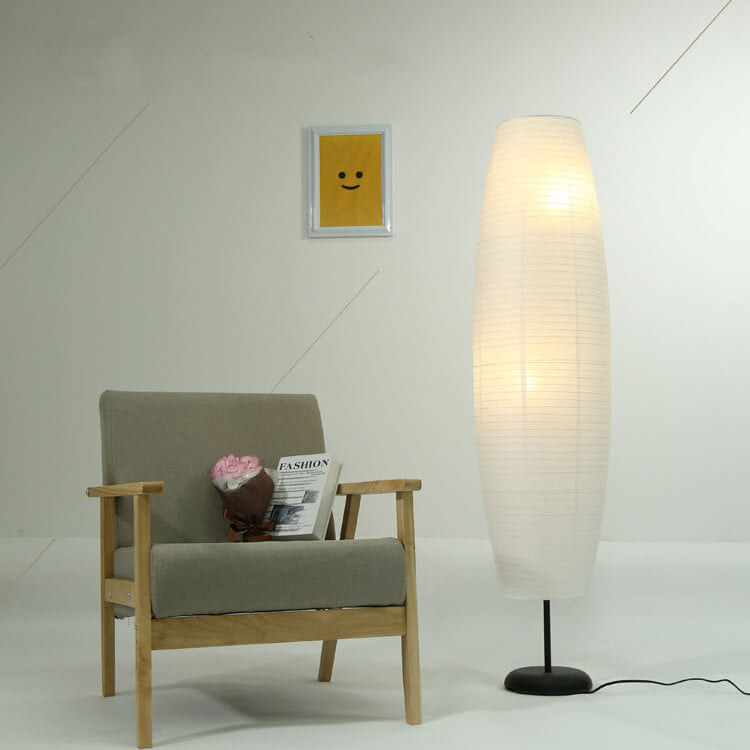 Moderne Stehlampe mit doppeltem Lampschirm – LumiTwins Designlampe 137 cm hoch | Karnz