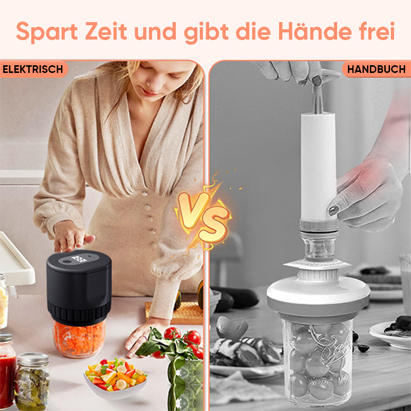 Elektrischer Vakuumierer für Einmachgläser | Karnz