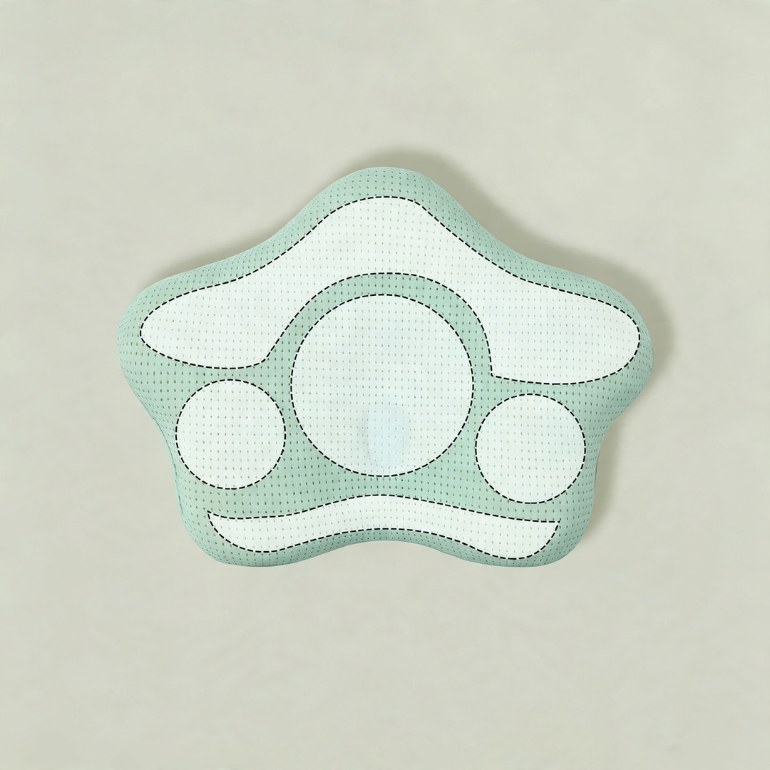 Ergonomisches Baby-Kopfkissen aus Memory-Schaum