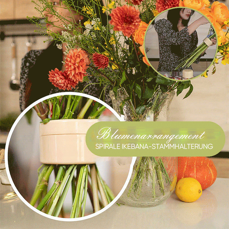 Spiralförmiger Ikebana-Stängel-Halter | Karnz