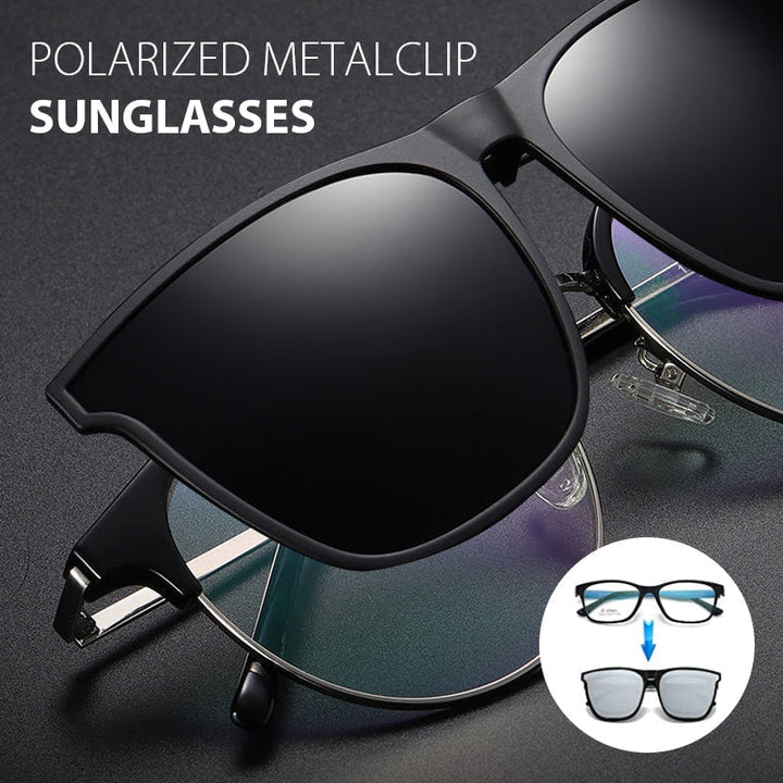 Karnz | Neue polarisierte Clip-on-Klappsonnenbrille