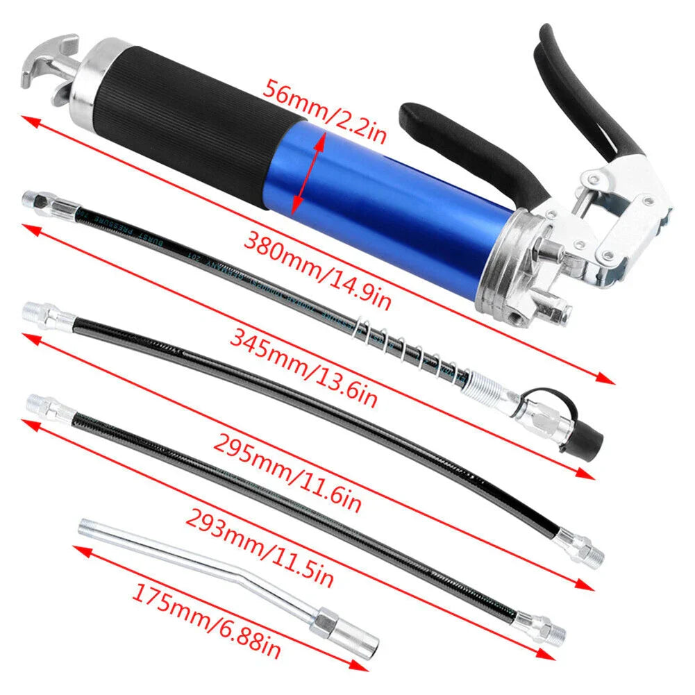 Hochdruck-Fettkupplung - Schwerlast-Fittings-Adapter für Fettpressen, schnelles Verriegeln und Lösen von Düsen (Universelle Passform) Karnz