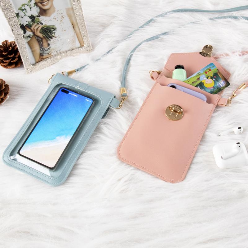 Touchscreen-PU-Leder-Wallet | Karnz