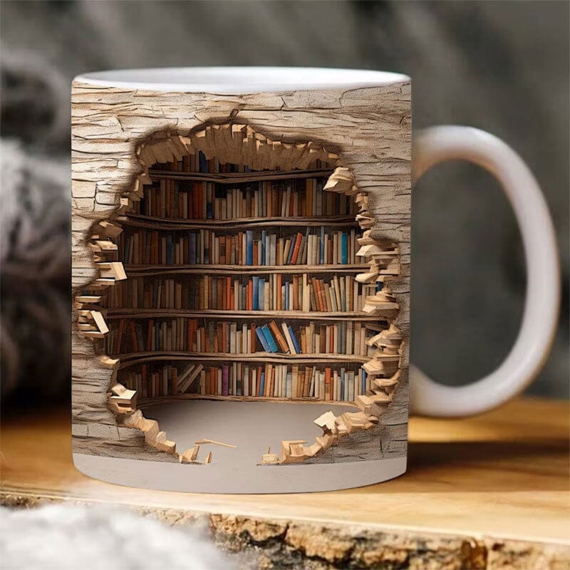 3D Bücherregal Becher | Karnz