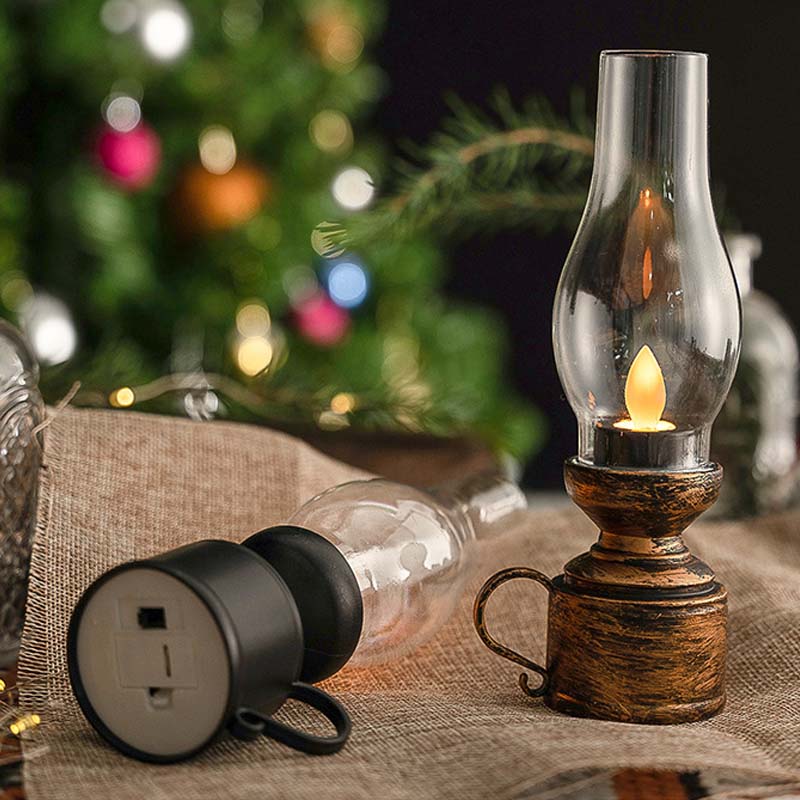 Elektrische LED Vintage Öllampe | Karnz