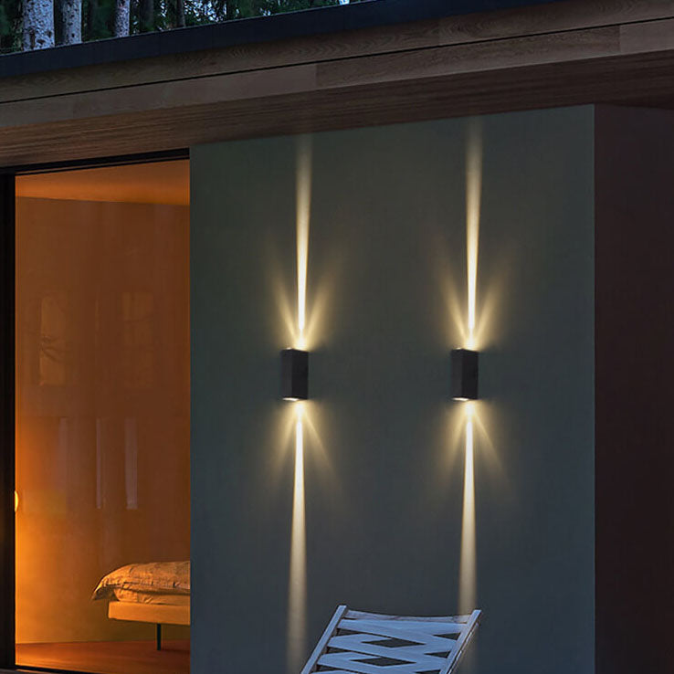 Modern Minimalist Außen Wasserdicht Strahl Spotlicht LED Außen Dekorative Wand Sconce Lampe | Karnz