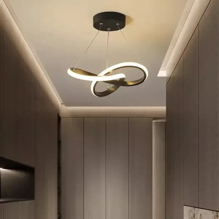 Moderne LED-Deckenlampe - WaveGlow | Karnz