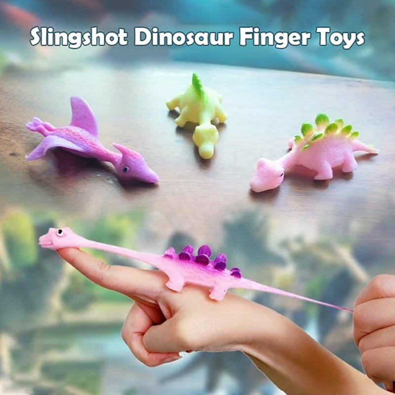 Slingshot Dinosaurier Spielzeuge (Farben zufällig) | Karnz
