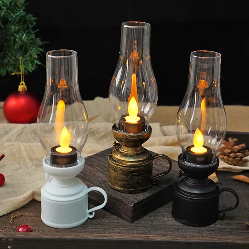 Elektrische LED Vintage Öllampe | Karnz