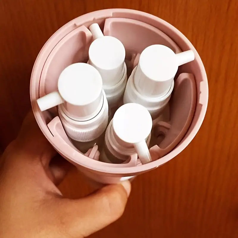 4-in-1-Flasche mit tragbarem Hautpflegespender | Karnz