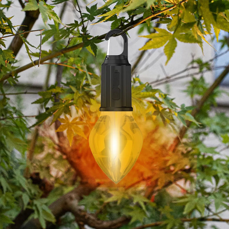 Outdoor Camping Hängende Type-C Lade Retro Glühbirne Licht | Karnz