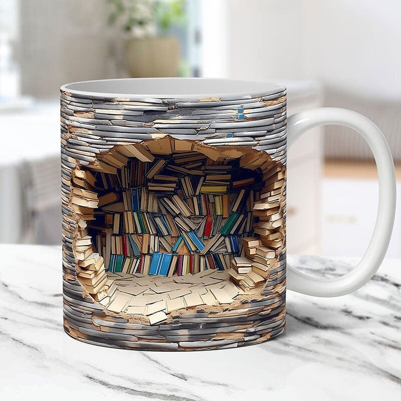 3D Bücherregal Becher | Karnz