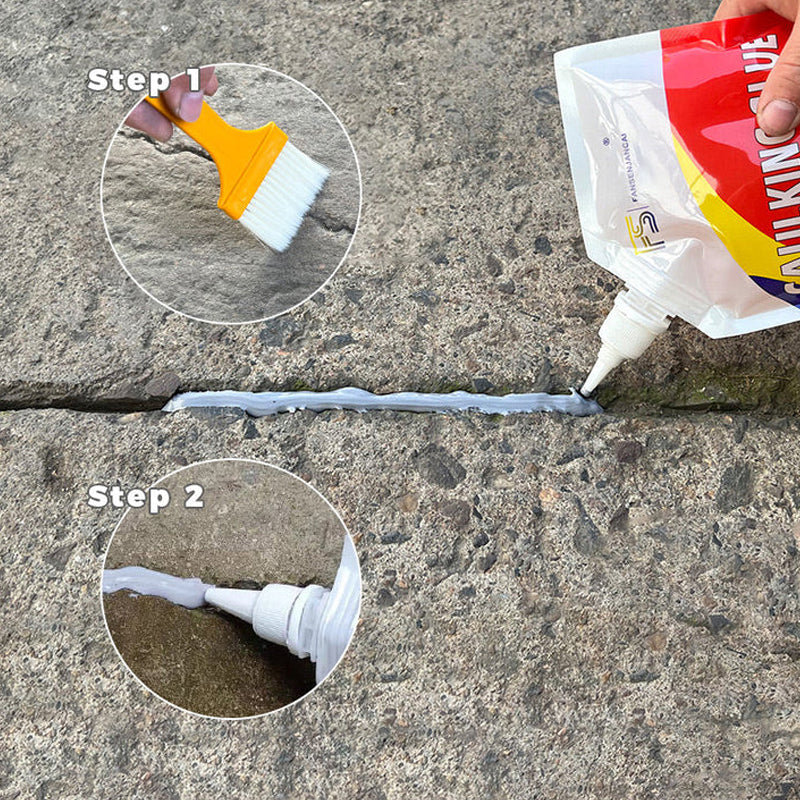 Beton-Dichtstoff zur wasserdichten Rissreparatur