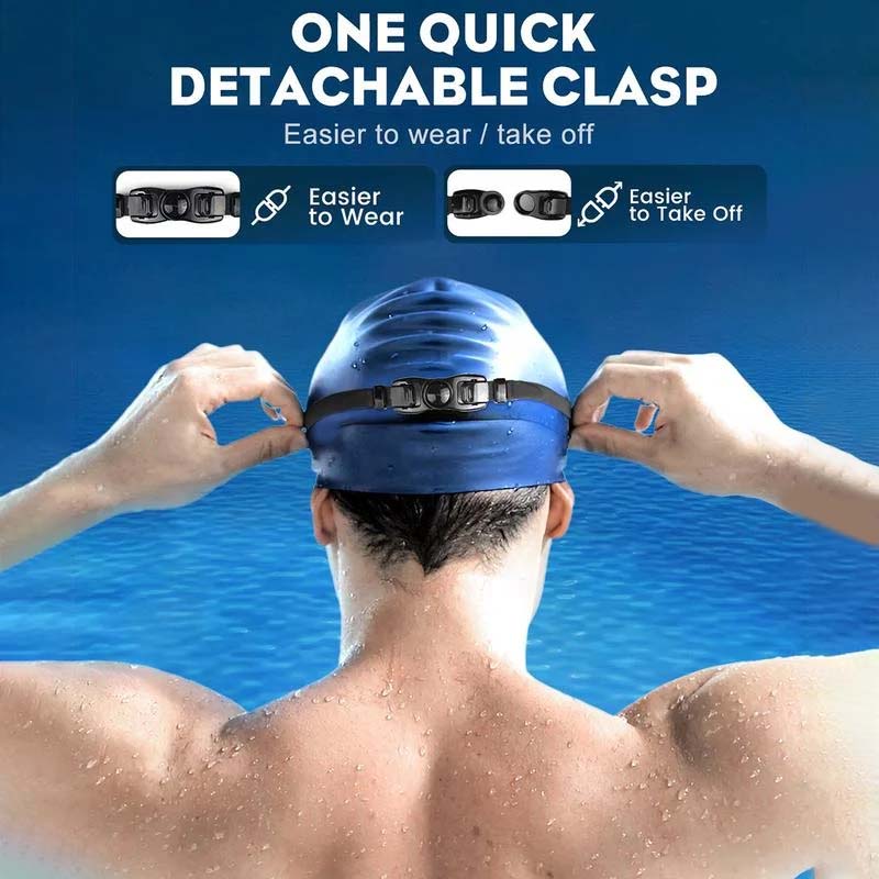 Weitwinkel-Schwimmbrille mit Antibeschlag-Effekt