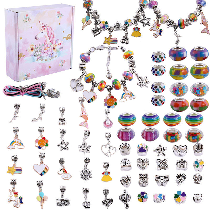 DIY-Set für Mädchen-Charm-Armbänder