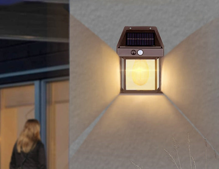 Energieeffiziente Solar-Wolfram-Lampe für Außenbeleuchtung – Wetterfest und Umweltfreundlich | Karnz