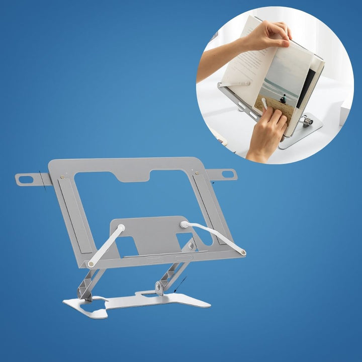 ReadEase | Verstellbarer Leseständer – Ergonomische Nackenentlastung – Kompakt faltbares Design – Für Komfort zu Hause, im Büro und unterwegs Karnz