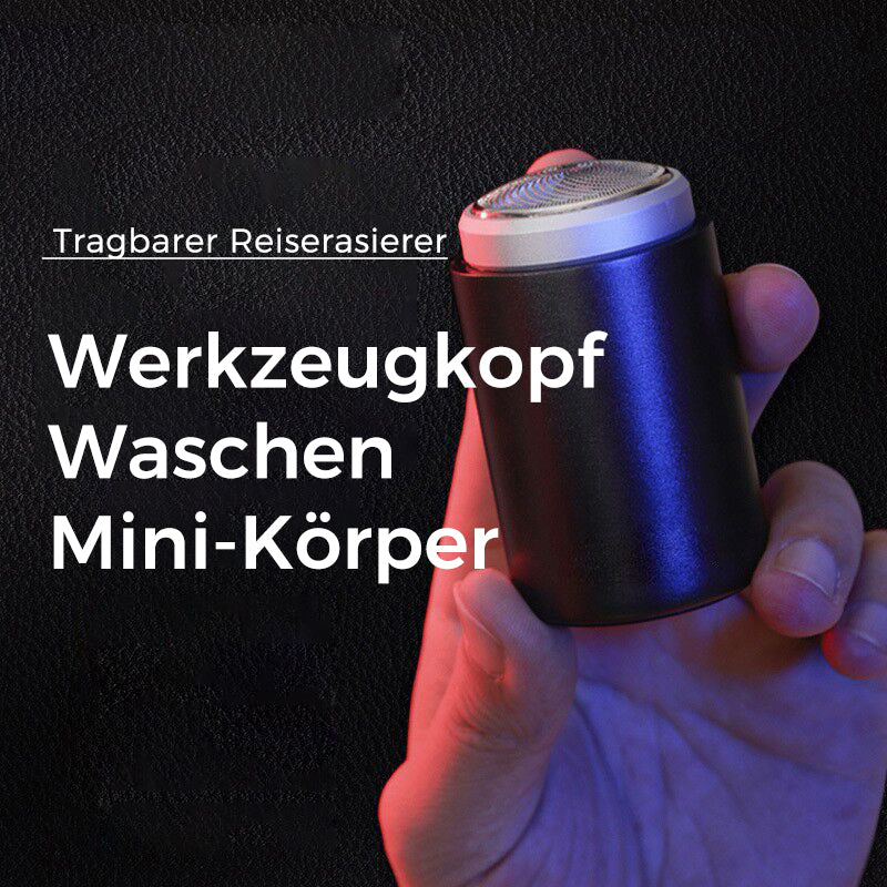 KarnzadeJet Mini Elektrorasierer – Tragbar, USB wiederaufladbar & Wasserdicht | Karnz