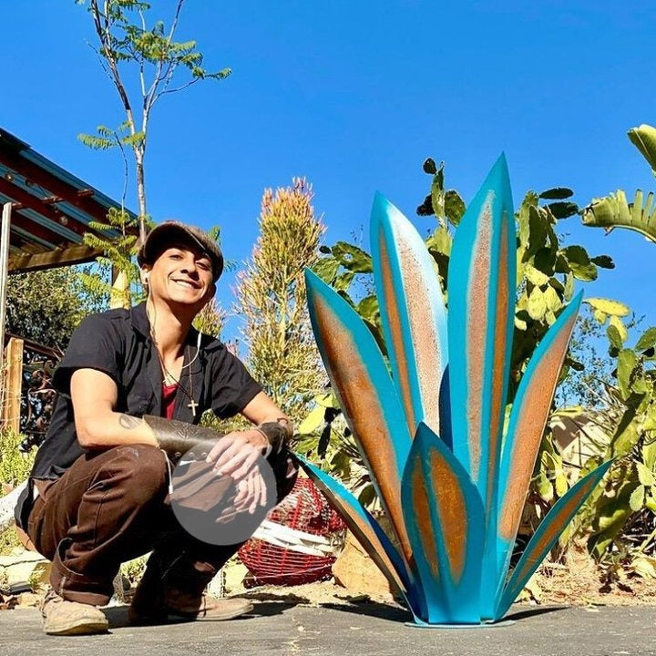 Anti-Rost Metall Tequila Agave Pflanze | Karnz