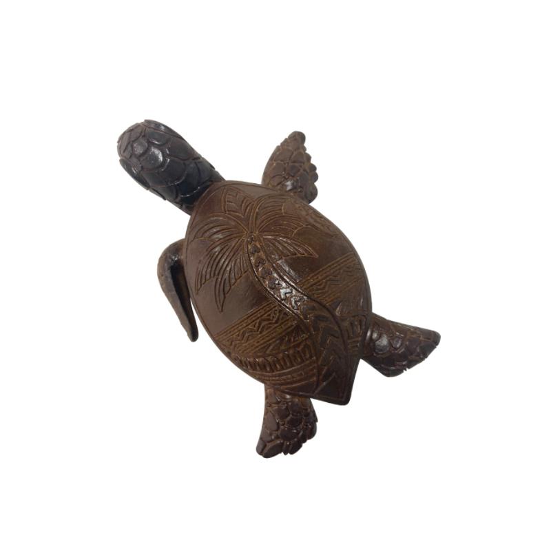 Holzskulptur Hawaii-Schildkröte | Karnz