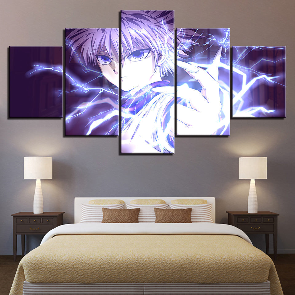 Anime Beleuchtung Junge - Leinwand Wandkunst Malerei