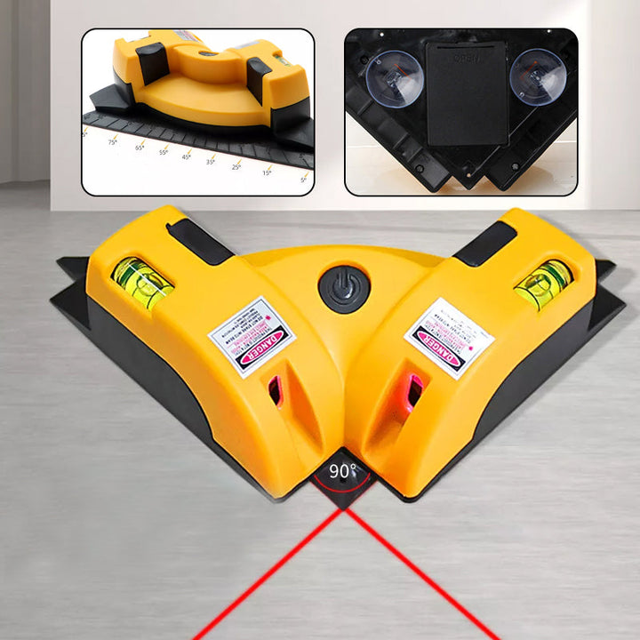Multifunktionaler 90° Winkel Laser-Niveau | Karnz