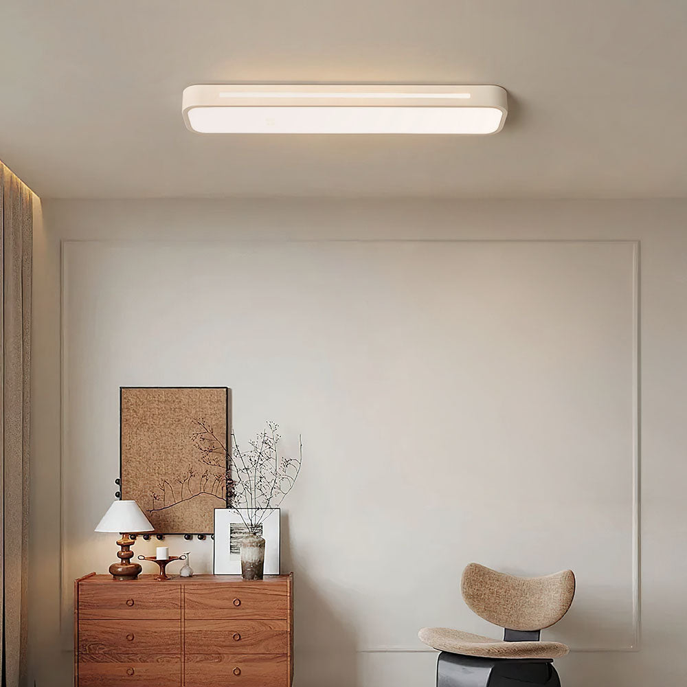 Nordische minimalistische lange LED-Deckenleuchte