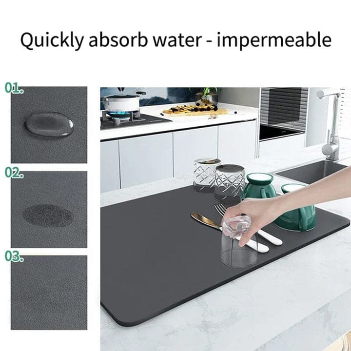 Küchen Super Absorbierende Abtropfmatte | Karnz