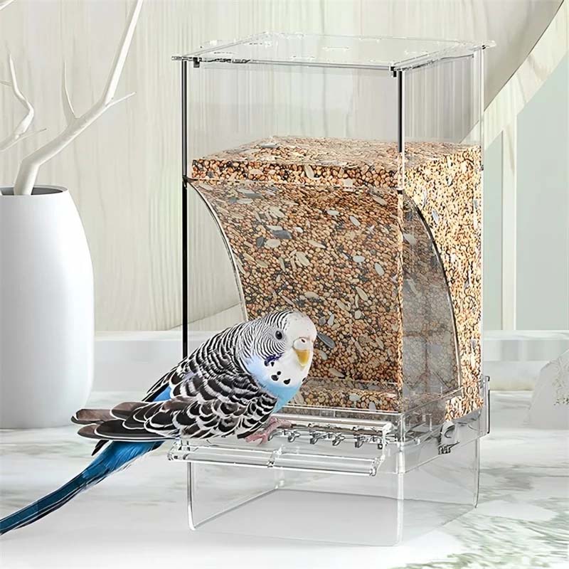 Automatischer, auslaufsicherer Vogelfutterspender | Karnz
