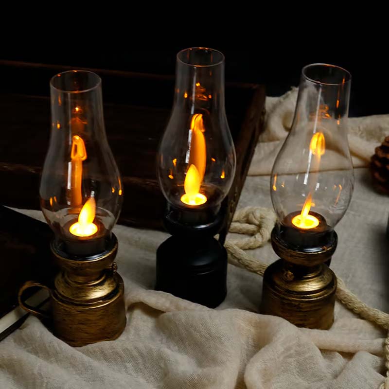 Elektrische LED Vintage Öllampe | Karnz