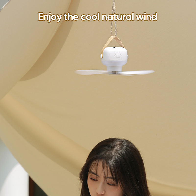 Tragbarer Silent-Deckenventilator | Karnz