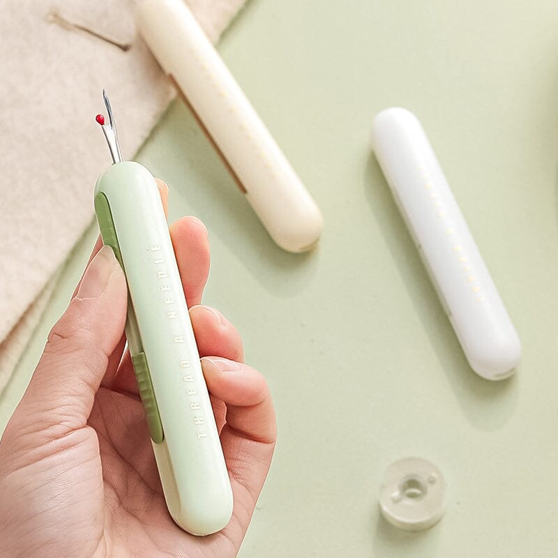 2 in 1 Nadel Einfädler Nahttrenner | Karnz