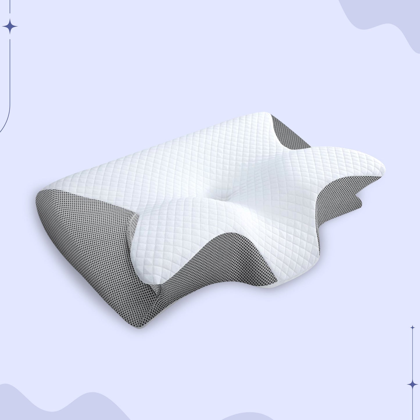 Kissenbezug für Butterfly Memory Foam Kissen Karnz