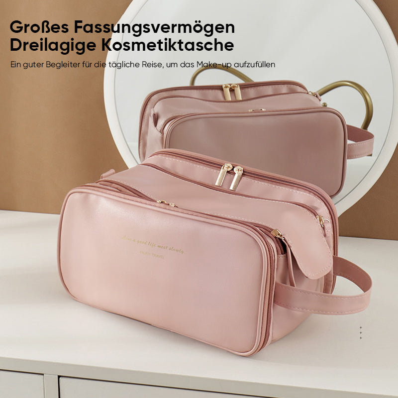 Tragbare Kosmetiktasche mit großer Kapazität | Karnz